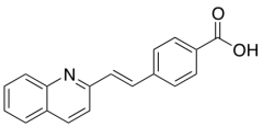 4-[2-(Quinolin-2-yl)ethenyl]benzoic Acid