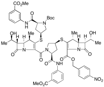 Ertapenem Dimer ‪N-tert-Butyloxycarbonyl p-Nitrobenzyl Dimethyl Ester
