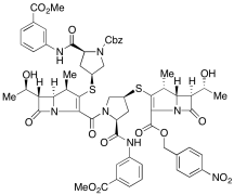 Ertapenem Dimer N-Carboxybenzyl p-Nitrobenzyl Dimethyl Ester