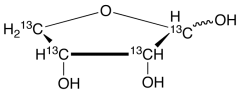 D-Erythrose-13C4 (As a solution in water ~0.1M)