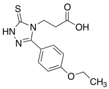 3-[3-(4-Ethoxyphenyl)-5-sulfanyl-4H-1,2,4-triazol-4-yl]propanoic acid