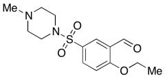 2-Ethoxy-5-[(4-methyl-1-piperazinyl)sulfonyl)]-benzaldehyde