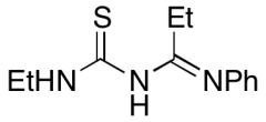 N-[(Ethylamino)thioxomethyl]-N'-phenylpropanimidamide