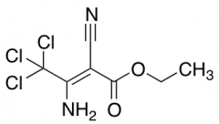 Ethyl (2Z)-3-Amino-4,4,4-Trichloro-2-Cyanobut-2-Enoate