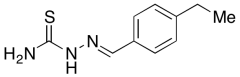 (2E)-2-[(4-Ethylphenyl)methylene]hydrazinecarbothioamide