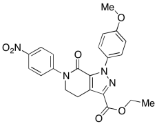 Ethyl 1-(4-Methoxyphenyl)-6-(4-nitrophenyl)-7-oxo-4,5,6,7-tetrahydro-1H-pyrazolo[3,4-c]pyr