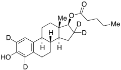 17&beta;-Estradiol-17-valerate-d4