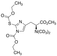 N(Im)-Ethoxycarbonyl-S-ethoxycarbonyl N-Desmethyl L-Ergothioneine-d6 Methyl Ester