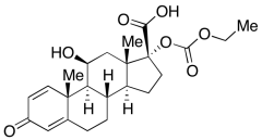 (11&beta;,​17&alpha;)​-17-​[(Ethoxycarbonyl)​oxy]​-​11-​hydroxy-​3-​oxo-​