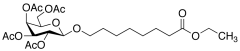8-Ethoxycarbonyloctanoyl-2&rsquo;,3&rsquo;,4&rsquo;,6-tetra-O-acetyl-&beta