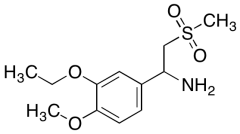 1-(3-Ethoxy-4-methoxy-phenyl)-2-methanesulfonylethylamine