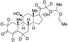 (11&beta;)-21-(1-Ethoxyethoxy)-11,17-dihydroxy-pregn-4-ene-3,20-dione-d7
