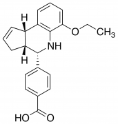 4-[(3aR,4S,9bS)-6-Ethoxy-3a,4,5,9b-tetrahydro-3h-cyclopenta[c]quinolin-4-yl]benzoic Acid