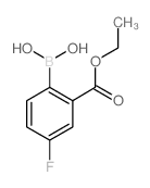 2-(Ethoxycarbonyl)-4-fluorophenylboronic Acid