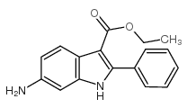 Ethyl 6-amino-2-phenyl-1h-indole-3-carboxylate