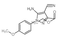 Ethyl 5-Amino-4-cyano-1-(4-methoxyphenyl)pyrazole-3-carboxylate