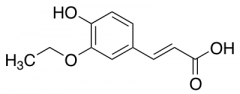 3-(3-ethoxy-4-hydroxyphenyl)prop-2-enoic Acid