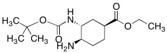 Ethyl (1S,3R,4S)-4-Amino-3-[(tert-butoxycarbonyl)amino]cyclohexanecarboxylate