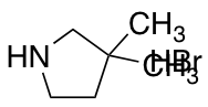 3,3-Dimethyl-pyrrolidine Hydrobromide