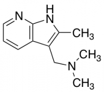 N,N-Dimethyl(2-methyl-1H-pyrrolo[2,3-b]pyridin-3-yl)methanamine