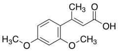 2,4-Dimethoxy-beta-methylcinnamic Acid
