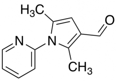 2,5-dimethyl-1-(pyridin-2-yl)-1H-pyrrole-3-carbaldehyde