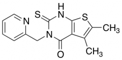 5,6-Dimethyl-3-(pyridin-2-ylmethyl)-2-sulfanyl-3H,4H-thieno[2,3-d]pyrimidin-4-one