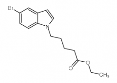 Ethyl 5-(5-bromo-1H-indol-1-yl)pentanoate