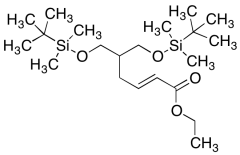 (E)-Ethyl 6-((tert-Butyldimethylsilyl)oxy)-5-(((tert-butyldimethylsilyl)oxy)methyl)hex-2-e