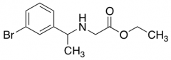 Ethyl 2-{[1-(3-Bromophenyl)ethyl]amino}acetate