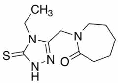 1-[(4-Ethyl-5-sulfanyl-4H-1,2,4-triazol-3-yl)methyl]azepan-2-one