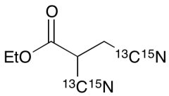 Ethyl 2,3-Dicyanopropionate-13C2 15N2
