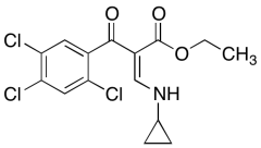 (Z)-Ethyl 3-(cyclopropylamino)-2-(2,4,5-trichlorobenzoyl)acrylate