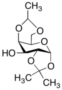 (S)-4,6-O-ethylidene-1,2-O-(1-methylethylidene)-&alpha;-D-galactopyranose