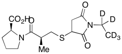 S-[3-(N-(Ethyl-d5)maleimide)] Captopril