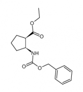 Ethyl (1R,2S)-2-(cbz-Amino)cyclopentanecarboxylate