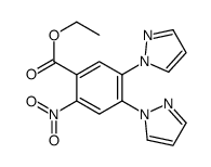 Ethyl 2-nitro-4,5-di(1-pyrazolyl)benzoate
