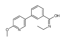 N-Ethyl-3-(6-methoxypyridin-3-yl)benzamide