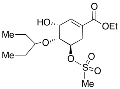 (3R,4R,5R)-4-(1-Ethylpropoxy)-3-hydroxy-5-[(methylsulfonyl)oxy]-1-cyclohexene-1-carboxylic