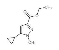 Ethyl 5-cyclopropyl-1-methyl-1H-pyrazole-3-carboxylate