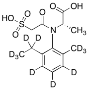 N-(2-Ethyl-6-methylphenyl)-N-(2-sulfoacetyl)-L-alanine-d11