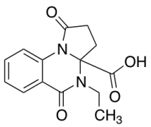 4-Ethyl-1,5-dioxo-1H,2H,3H,3aH,4H,5H-pyrrolo[1,2-a]quinazoline-3a-carboxylic Acid