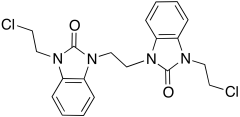 3,3'-(Ethane-1,2-diyl)bis(1-(2-chloroethyl)-1H-benzo[d]imidazol-2(3H)-one)