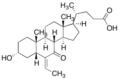 (3&alpha;,​5&beta;)​-6-Eethylidene-​3-​hydroxy-​7-​oxocholan-​24-​oic Acid