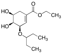 (3R,4S,5S)-3-(1-Ethylpropoxy)-4,5-dihydroxy-1-cyclohexene-1-carboxylic Acid Ethyl Ester