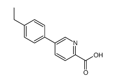 5-(4-Ethylphenyl)picolinic acid