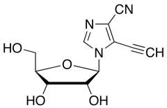 5-Ethynyl-1-(&beta;-D-ribofuranosyl)-imidazo-4-carbonitrile
