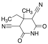 4-Ethyl-4-methyl-2,6-dioxopiperidine-3,5-dicarbonitrile