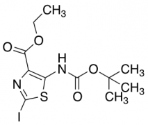 Ethyl 5-Boc-amino-2-iodothiazole-4-carboxylate