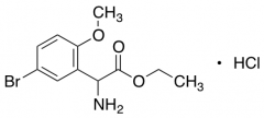 Ethyl Amino(5-bromo-2-methoxyphenyl)acetate Hydrochloride